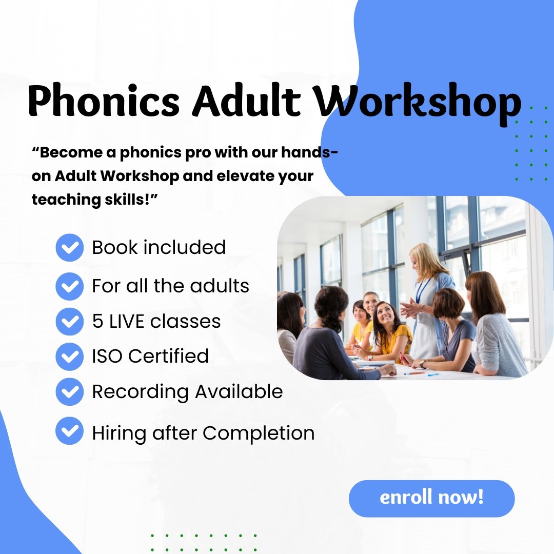Phonics Adult Workshop